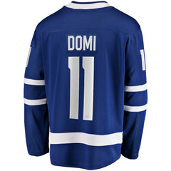NHL Max Domi Toronto Maple Leafs Fanatics Home Breakaway Jersey - Blue