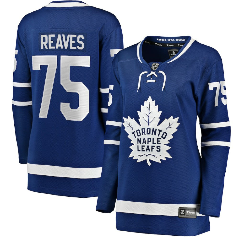 NHL Ryan Reaves Toronto Maple Leafs Fanatics Women's Home Breakaway Player Jersey - Blue
