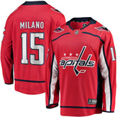 NHL Sonny Milano Washington Capitals Fanatics Home Breakaway Jersey - Red