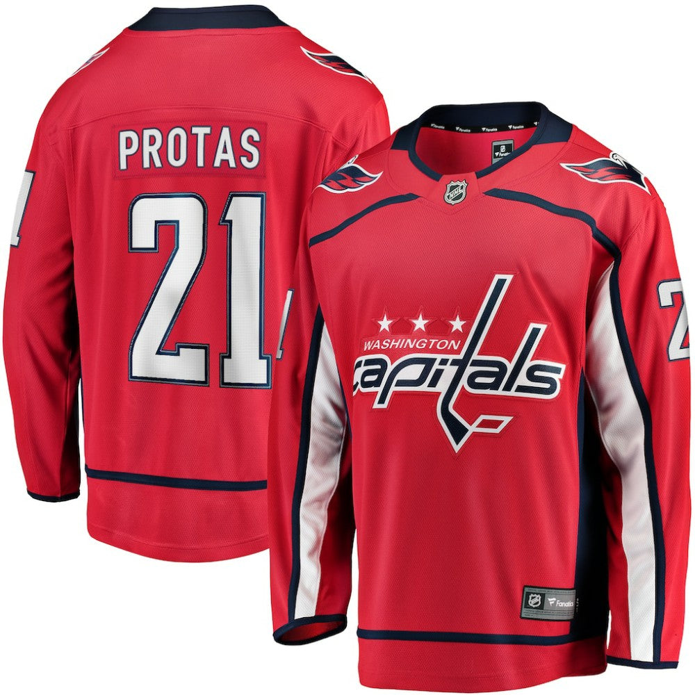 NHL Aliaksei Protas Washington Capitals Fanatics Home Breakaway Jersey - Red