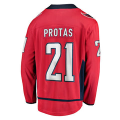 NHL Aliaksei Protas Washington Capitals Fanatics Home Breakaway Jersey - Red