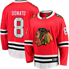 NHL Ryan Donato Chicago Blackhawks Fanatics Home Breakaway Jersey - Red