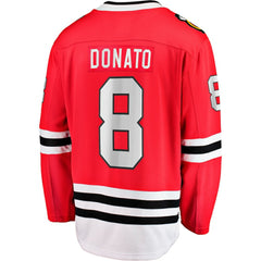 NHL Ryan Donato Chicago Blackhawks Fanatics Home Breakaway Jersey - Red