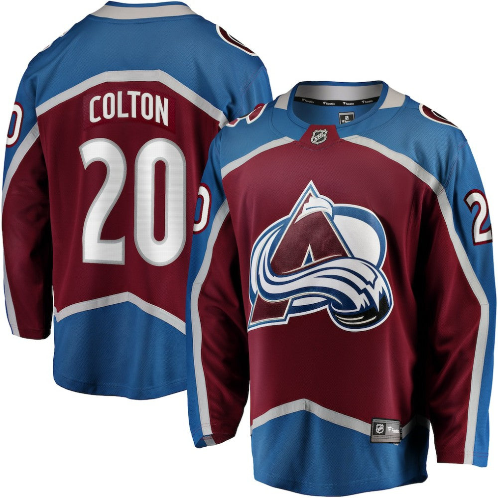 NHL Ross Colton Colorado Avalanche Fanatics Home Breakaway Jersey - Maroon
