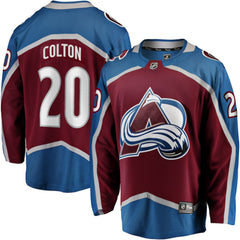 NHL Ross Colton Colorado Avalanche Fanatics Home Breakaway Jersey - Maroon
