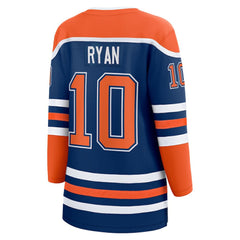 NHL Derek Ryan Edmonton Oilers Fanatics Women's Home Breakaway Player Jersey - Royal