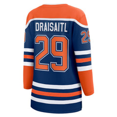 NHL Leon Draisaitl Edmonton Oilers Fanatics Women's Home Breakaway Player Jersey - Royal
