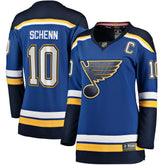 NHL Brayden Schenn St. Louis Blues Fanatics Women's Home Breakaway Player Jersey - Blue
