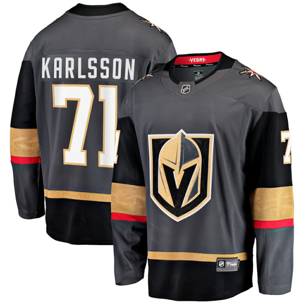 NHL William Karlsson Vegas Golden Knights Fanatics Alternate Breakaway Jersey - Gray