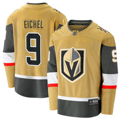 NHL Jack Eichel Vegas Golden Knights Fanatics Home Breakaway Jersey - Gold