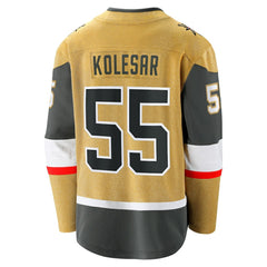 NHL Keegan Kolesar Vegas Golden Knights Fanatics Home Breakaway Jersey - Gold