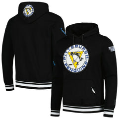 NHL Pittsburgh Penguins Pro Standard Retro Classic Fleece Pullover Hoodie - Black