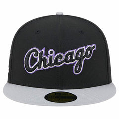 Chicago White Sox New Era Retro Spring Training 59FIFTY Fitted Hat - Black Hats