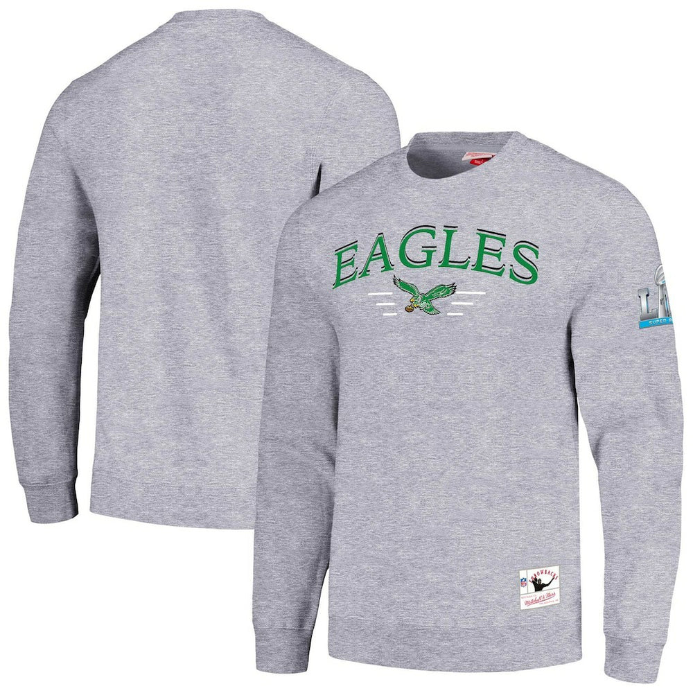 Philadelphia Eagles Rings 2.0 Pullover Sweatshirt Gray