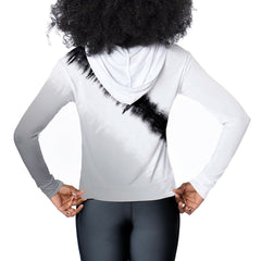 Las Vegas Raiders Certo Women's Rundown Lightweight Pullover Hoodie White