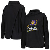 Los Angeles Lakers Levelwear Women's Sunset Pullover Sweatshirt Black