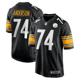 Spencer Anderson Pittsburgh Steelers Game Jersey Black