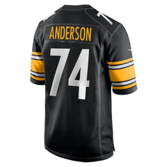 Spencer Anderson Pittsburgh Steelers Game Jersey Black