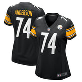 NFL Spencer Anderson Pittsburgh Steelers Women's Game Jersey - Black