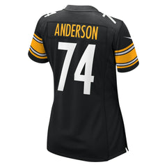 NFL Spencer Anderson Pittsburgh Steelers Women's Game Jersey - Black