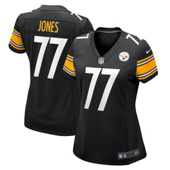 Broderick Jones Pittsburgh Steelers Women's Game Jersey Black
