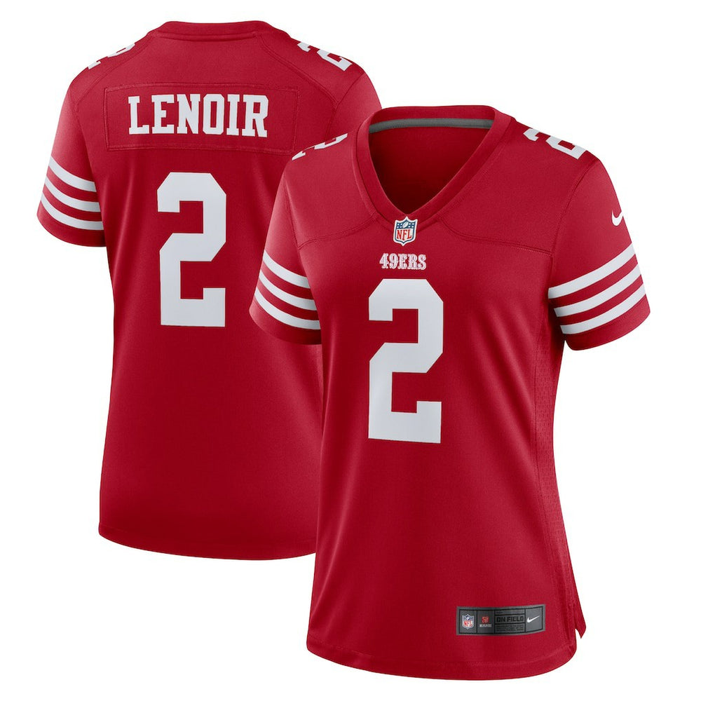 NFL Deommodore Lenoir San Francisco 49ers Women's Game Jersey - Scarlet