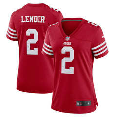 NFL Deommodore Lenoir San Francisco 49ers Women's Game Jersey - Scarlet