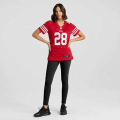 NFL Darrell Luter Jr. San Francisco 49ers Women's Game Jersey - Scarlet