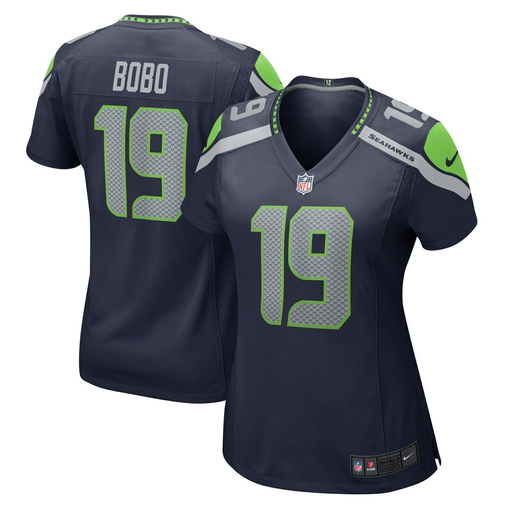 NFL Jake Bobo Seattle Seahawks Women's Team Game Jersey - College College Navy