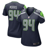 NFL Mike Morris Seattle Seahawks Women's Team Game Jersey - College College Navy