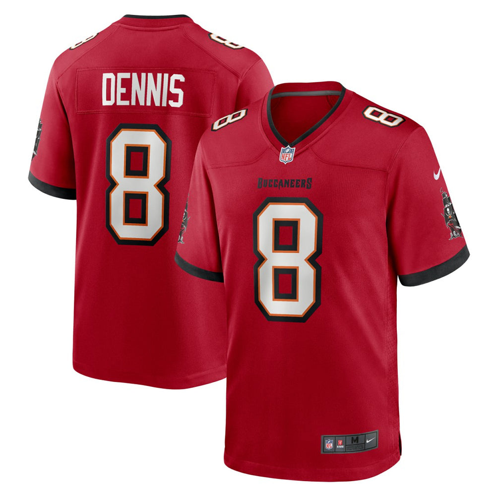 NFL SirVocea Dennis Tampa Bay Buccaneers Game Jersey - Red