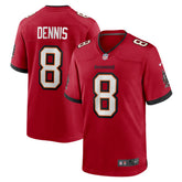 NFL SirVocea Dennis Tampa Bay Buccaneers Game Jersey - Red