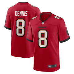 NFL SirVocea Dennis Tampa Bay Buccaneers Game Jersey - Red