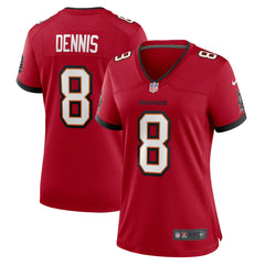 NFL SirVocea Dennis Tampa Bay Buccaneers Women's Game Jersey - Red