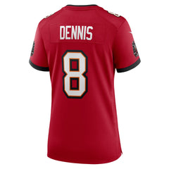 NFL SirVocea Dennis Tampa Bay Buccaneers Women's Game Jersey - Red