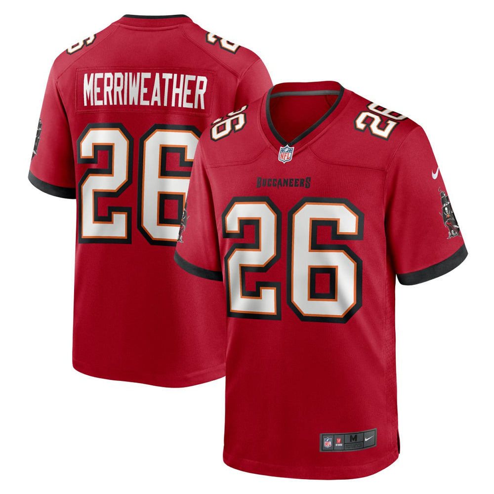 NFL Kaevon Merriweather Tampa Bay Buccaneers Game Jersey - Red