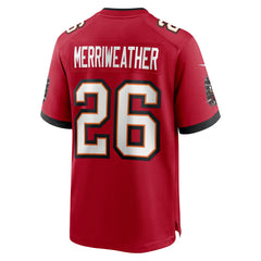 NFL Kaevon Merriweather Tampa Bay Buccaneers Game Jersey - Red
