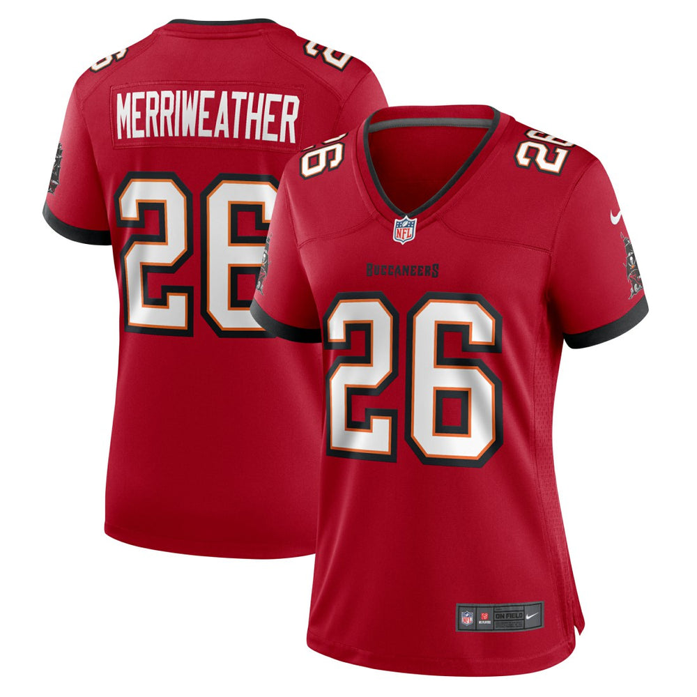 NFL Kaevon Merriweather Tampa Bay Buccaneers Women's Game Jersey - Red