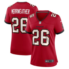 NFL Kaevon Merriweather Tampa Bay Buccaneers Women's Game Jersey - Red