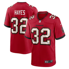 NFL Josh Hayes Tampa Bay Buccaneers Game Jersey - Red