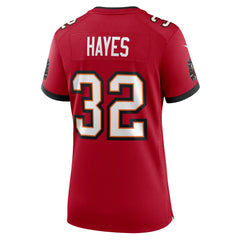 NFL Josh Hayes Tampa Bay Buccaneers Women's Game Jersey - Red