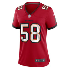 NFL Markees Watts Tampa Bay Buccaneers Women's Game Jersey - Red