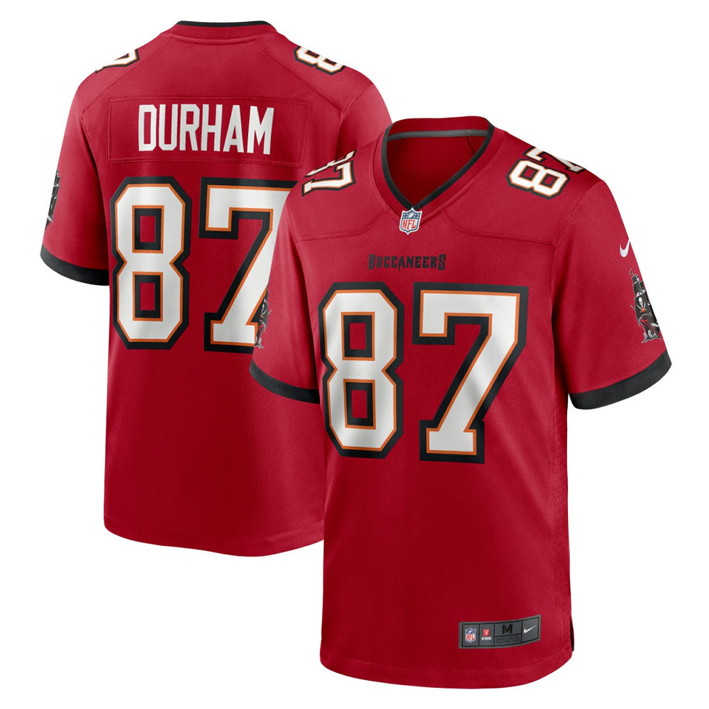 NFL Payne Durham Tampa Bay Buccaneers Game Jersey - Red