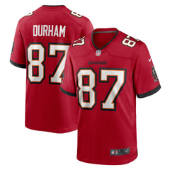 NFL Payne Durham Tampa Bay Buccaneers Game Jersey - Red