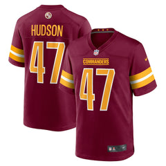 Khaleke Hudson Washington Commanders Game Jersey Burgundy