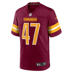Khaleke Hudson Washington Commanders Game Jersey Burgundy