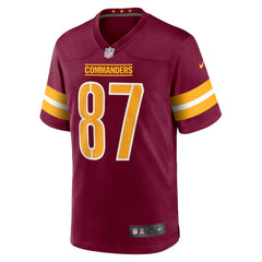 NFL John Bates Washington Commanders Game Jersey - Burgundy