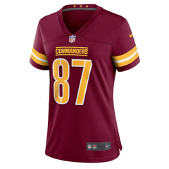 NFL John Bates Washington Commanders Women's Game Jersey - Burgundy
