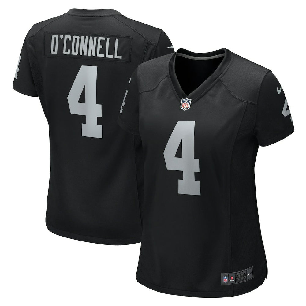 NFL Aidan O'Connell Las Vegas Raiders Women's Game Jersey - Black