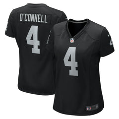 NFL Aidan O'Connell Las Vegas Raiders Women's Game Jersey - Black